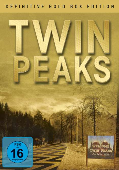 Twin Peaks Season 1 &amp; 2 (Definitive Gold Edition), 10 DVDs