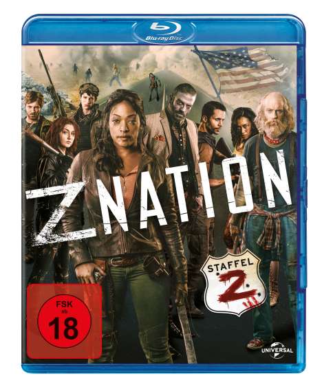 Z Nation Staffel 2 (Blu-ray), 4 Blu-ray Discs