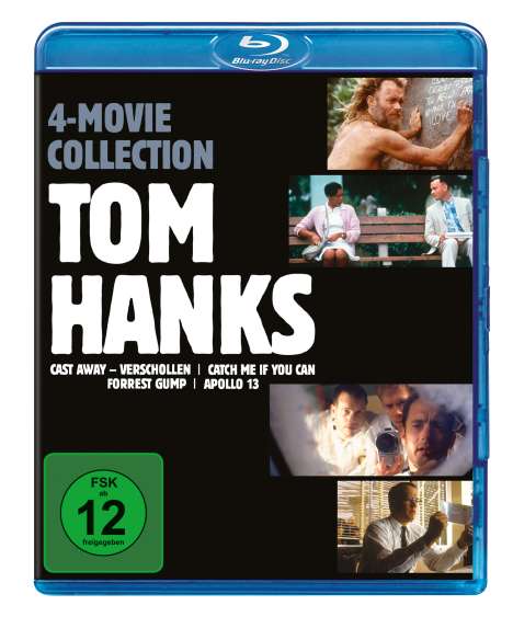 Tom Hanks 4 Movie Collection (Blu-ray), 4 Blu-ray Discs