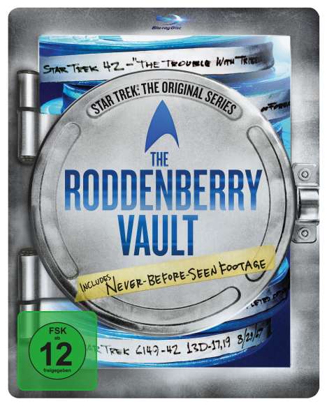 Star Trek - The Original Series: The Roddenberry Vault (Blu-ray im Steelbook), 3 Blu-ray Discs