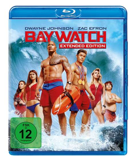 Baywatch (2017) (Kinofassung &amp; Extended Edition) (Blu-ray), Blu-ray Disc