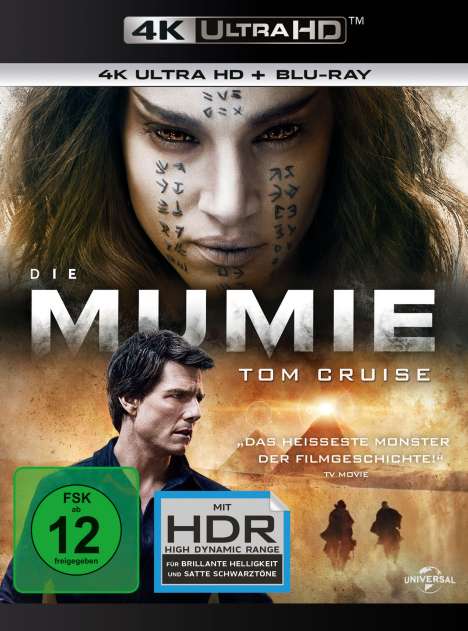 Die Mumie (2017) (Ultra HD Blu-ray &amp; Blu-ray), 1 Ultra HD Blu-ray und 1 Blu-ray Disc