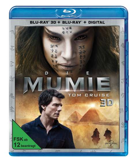 Die Mumie (2017) (3D &amp; 2D Blu-ray), 2 Blu-ray Discs