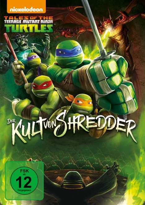 Tales of the Teenage Mutant Ninja Turtles: Der Kult von Shredder, DVD