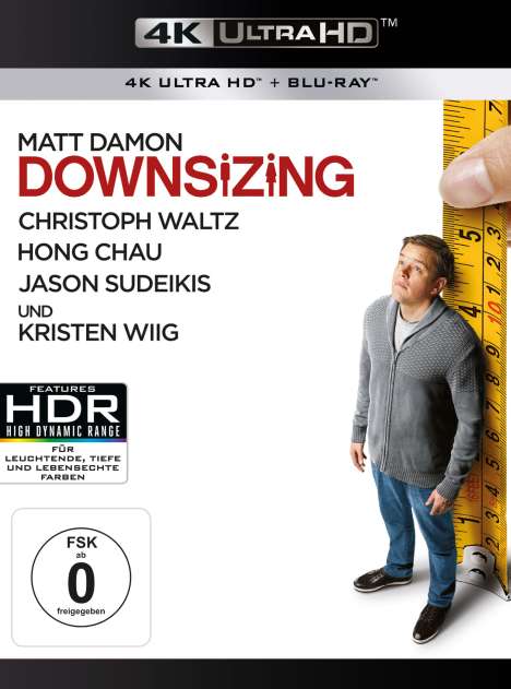 Downsizing (Ultra HD Blu-ray &amp; Blu-ray), 1 Ultra HD Blu-ray und 1 Blu-ray Disc
