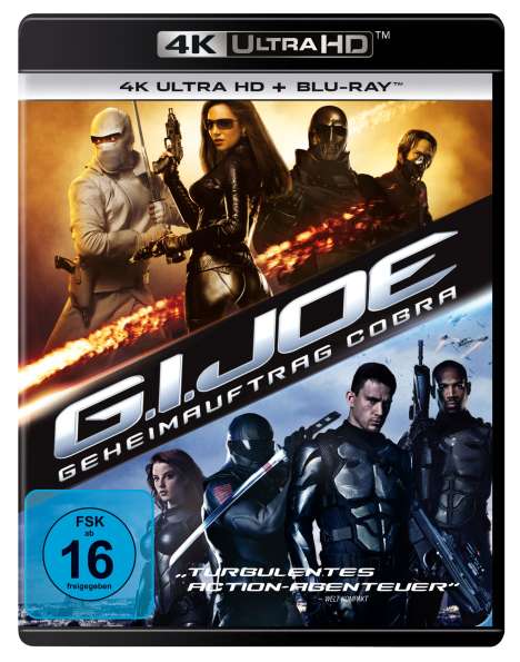 G.I. Joe - Geheimauftrag Cobra (Ultra HD Blu-ray &amp; Blu-ray), 1 Ultra HD Blu-ray und 1 Blu-ray Disc