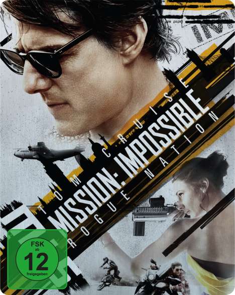 Mission: Impossible 5 - Rogue Nation (Blu-ray im Steelbook), Blu-ray Disc