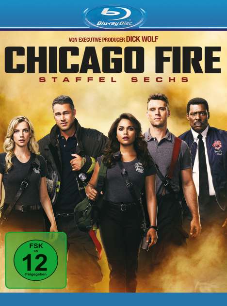 Chicago Fire Staffel 6 (Blu-ray), 6 Blu-ray Discs