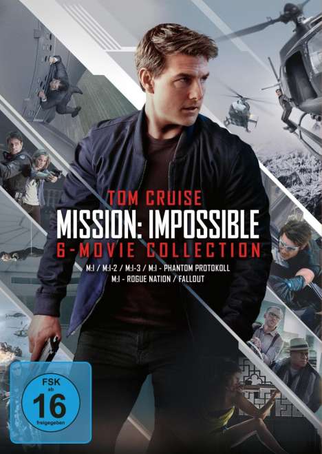Mission: Impossible - 6-Movie Collection, 6 DVDs