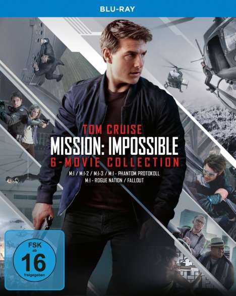 Mission: Impossible - 6-Movie Collection (Blu-ray), 7 Blu-ray Discs