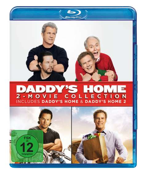 Daddy's Home 1 &amp; 2 (Blu-ray), 2 Blu-ray Discs