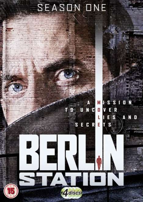 Berlin Station Season 1 (UK Import mit deutscher Tonspur), 4 DVDs
