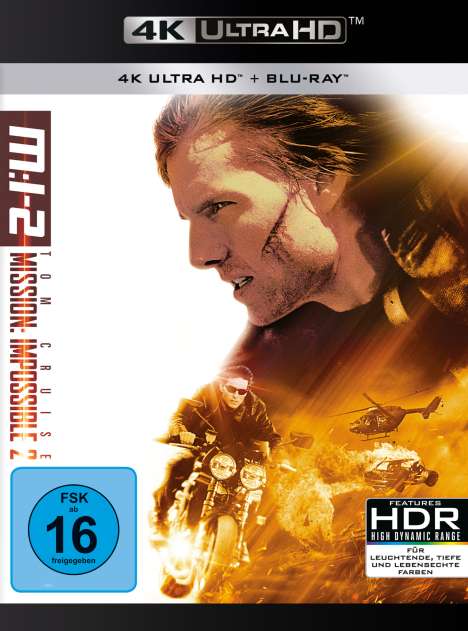 Mission: Impossible 2 (Ultra HD Blu-ray &amp; Blu-ray), 1 Ultra HD Blu-ray und 1 Blu-ray Disc