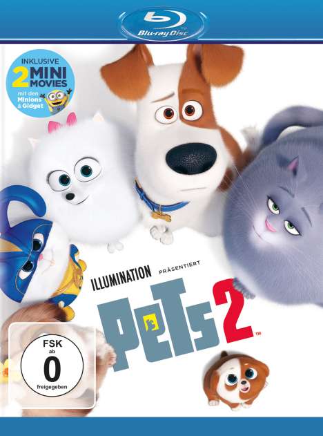 Pets 2 (Blu-ray), Blu-ray Disc