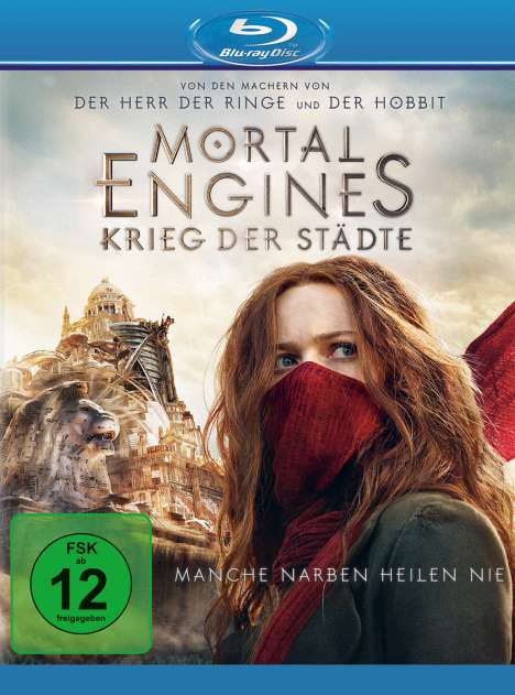 Mortal Engines: Krieg der Städte (Blu-ray), Blu-ray Disc