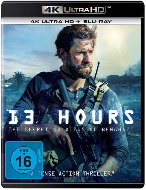 13 Hours - The Secret Soldiers of Benghazi (Ultra HD Blu-ray &amp; Blu-ray), 1 Ultra HD Blu-ray und 1 Blu-ray Disc