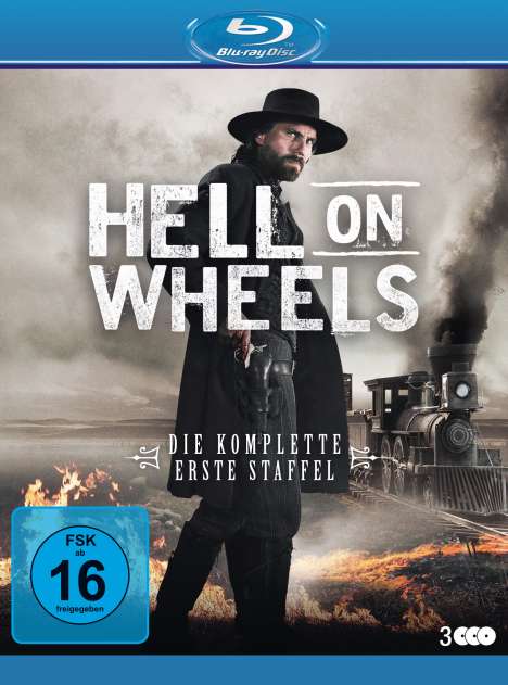 Hell on Wheels Staffel 1 (Blu-ray), 3 Blu-ray Discs