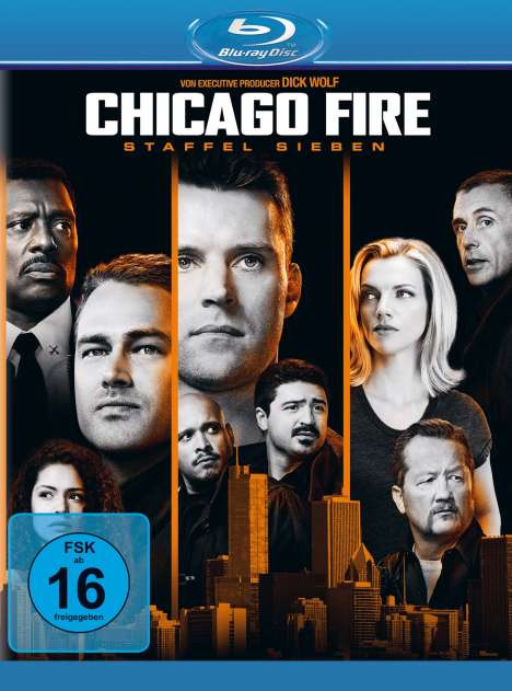 Chicago Fire Staffel 7 (Blu-ray), 6 Blu-ray Discs
