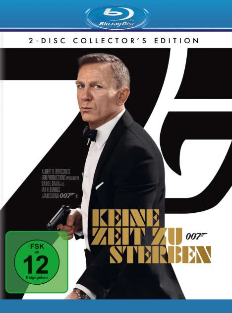 James Bond: Keine Zeit zu sterben (Blu-ray), 2 Blu-ray Discs