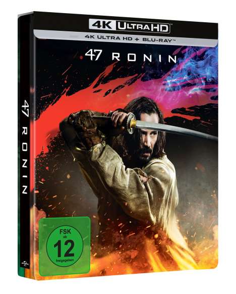47 Ronin (Ultra HD Blu-ray &amp; Blu-ray im Steelbook), 1 Ultra HD Blu-ray und 1 Blu-ray Disc