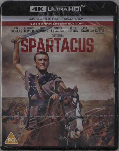 Spartacus, Blu-ray Disc