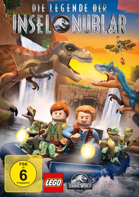 Lego Jurassic World: Die Legende der Insel Nublar Staffel 1, 2 DVDs