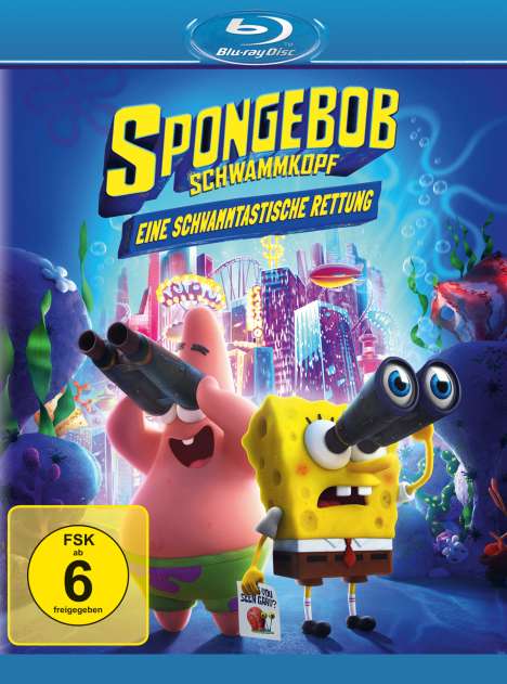 SpongeBob Schwammkopf: Eine schwammtastische Rettung (Blu-ray), Blu-ray Disc