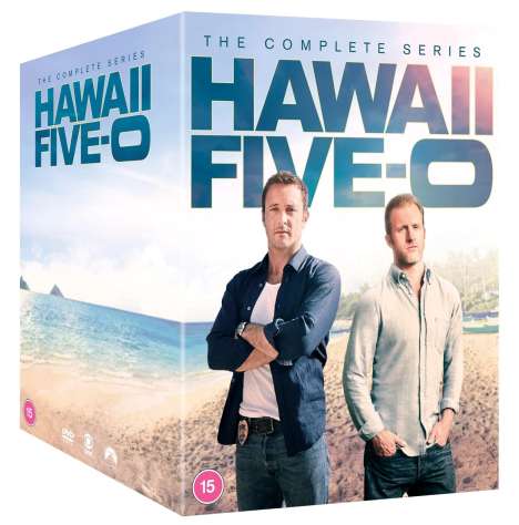 Hawaii Five-O Season 1-10 (UK Import), 61 DVDs