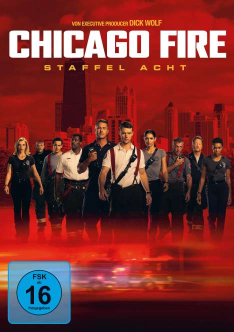 Chicago Fire Staffel 8, 6 DVDs