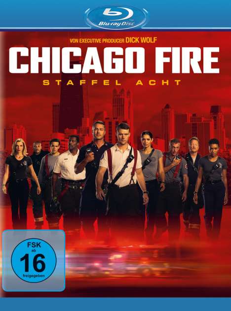 Chicago Fire Staffel 8 (Blu-ray), 6 Blu-ray Discs