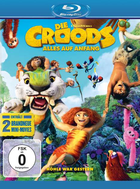 Die Croods - Alles auf Anfang (Blu-ray), Blu-ray Disc