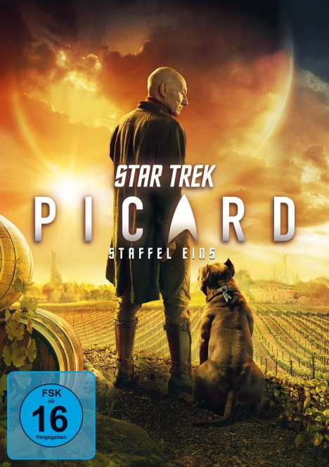 Star Trek: Picard Staffel 1, 4 DVDs