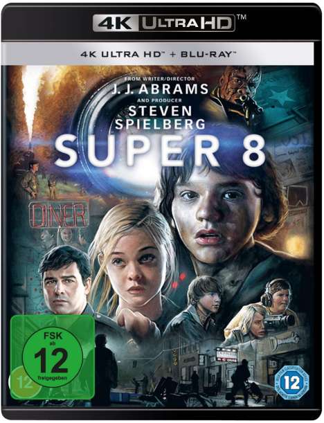 Super 8 (Ultra HD Blu-ray &amp; Blu-ray), 1 Ultra HD Blu-ray und 1 Blu-ray Disc