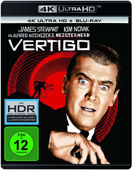 Vertigo (Ultra HD Blu-ray &amp; Blu-ray), 1 Ultra HD Blu-ray und 1 Blu-ray Disc
