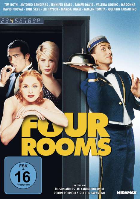 Four Rooms, DVD