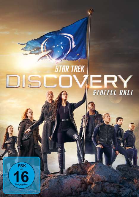 Star Trek Discovery Staffel 3, 5 DVDs