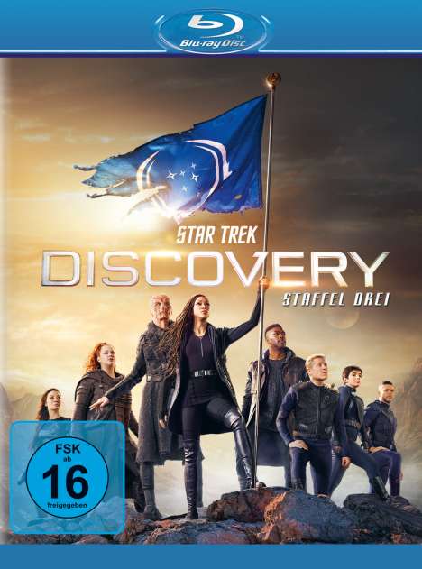 Star Trek Discovery Staffel 3 (Blu-ray), 5 Blu-ray Discs