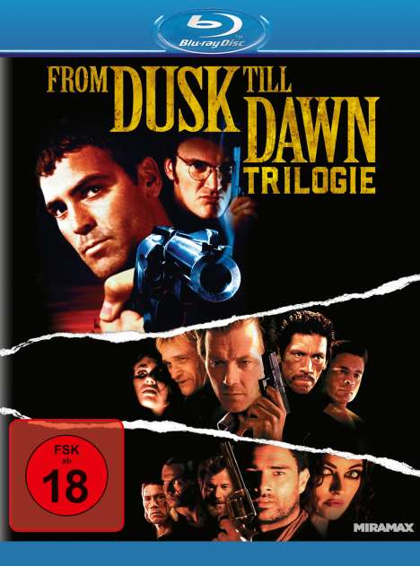 From Dusk Till Dawn Trilogie (Blu-ray), 3 Blu-ray Discs