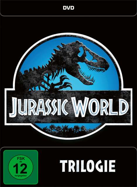 Jurassic World Trilogie, 3 DVDs