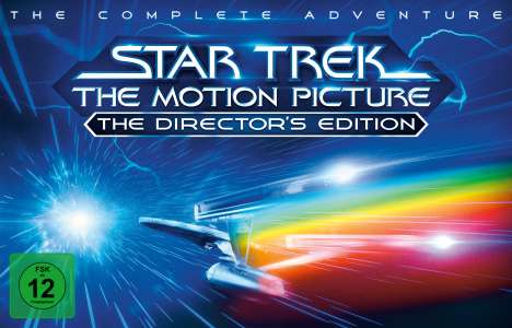 Star Trek I: Der Film (The Director's Edition) (Limited Edition) (Ultra HD Blu-ray &amp; Blu-ray), 1 Ultra HD Blu-ray, 3 Blu-ray Discs und 1 DVD