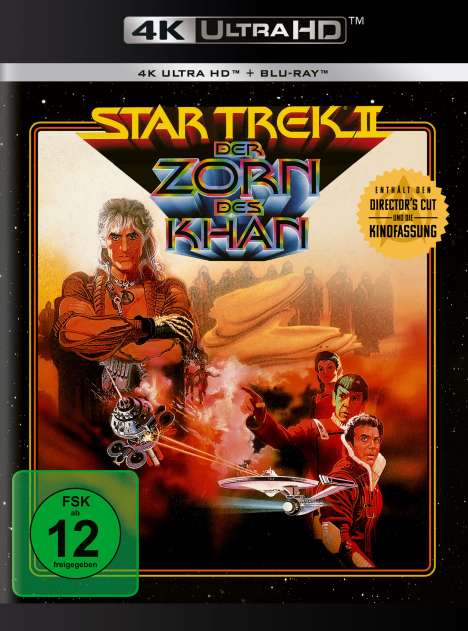 Star Trek II: Der Zorn des Khan (Ultra HD Blu-ray &amp; Blu-ray), 1 Ultra HD Blu-ray und 1 Blu-ray Disc