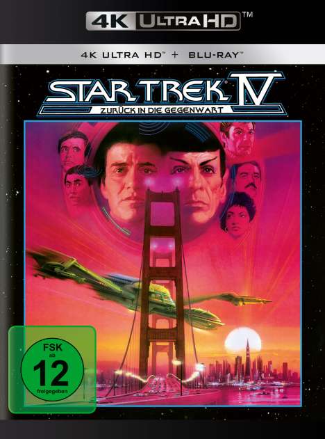Star Trek IV: Zurück in die Gegenwart (Ultra HD Blu-ray &amp; Blu-ray), 1 Ultra HD Blu-ray und 1 Blu-ray Disc