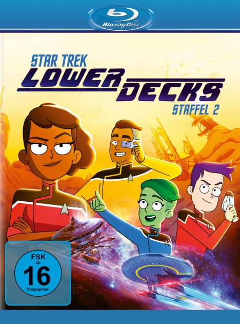 Star Trek Lower Decks Staffel 2 (Blu-ray), 2 Blu-ray Discs