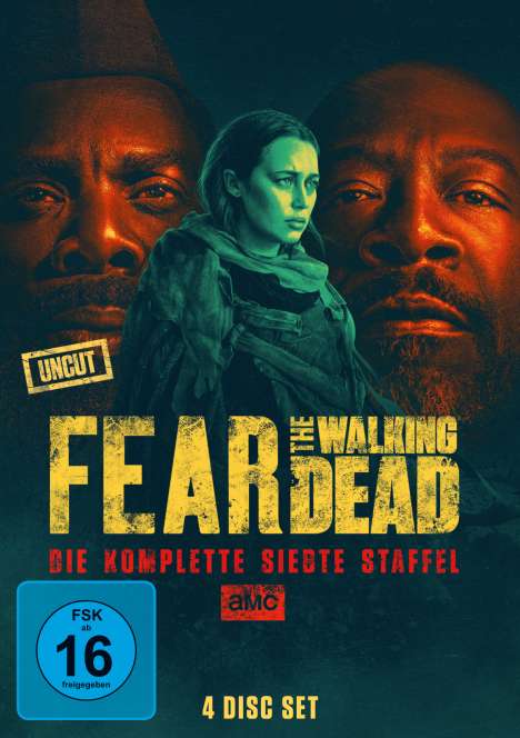 Fear the Walking Dead Staffel 7, 4 DVDs