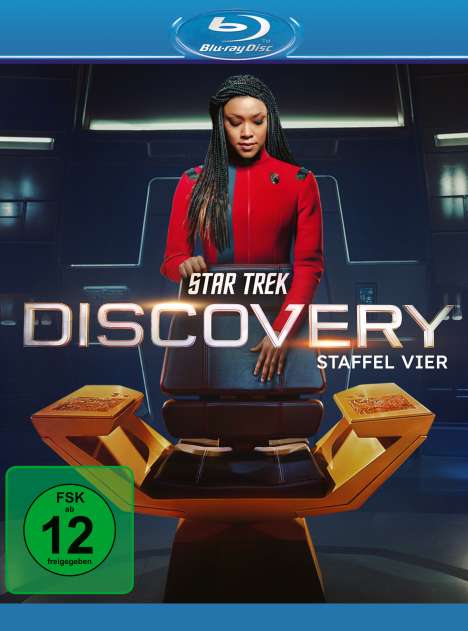 Star Trek Discovery Staffel 4 (Blu-ray), 4 Blu-ray Discs