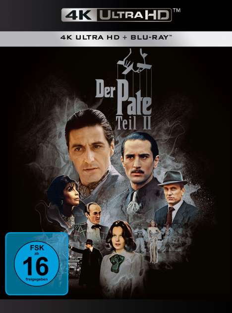 Der Pate II (Ultra HD Blu-ray &amp; Blu-ray), 1 Ultra HD Blu-ray und 1 Blu-ray Disc