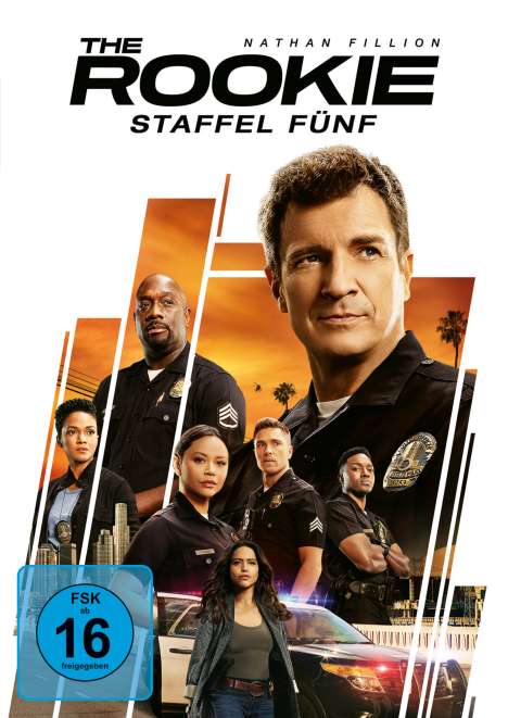 The Rookie Staffel 5, 4 DVDs