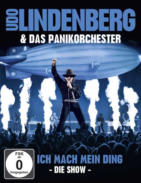 Udo Lindenberg: Ich mach mein Ding - Die Show (Special Edition), 1 Blu-ray Disc und 2 CDs