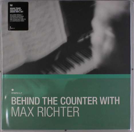 Max Richter (geb. 1966): Behind The Counter With Max Richter (Limited-Edition) (Green Vinyl), 3 LPs und 1 Single 7"