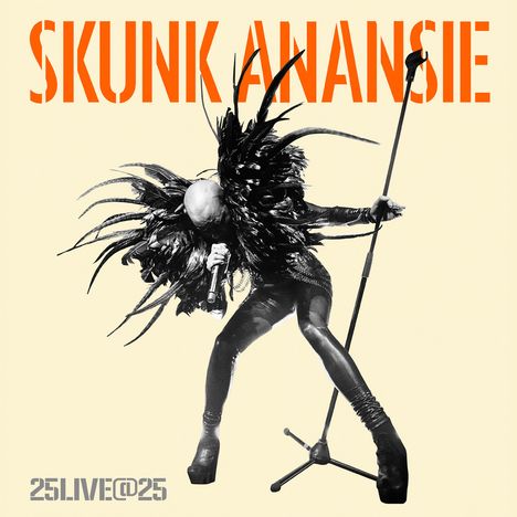 Skunk Anansie: 25Live@25 (Limited Deluxe Box) (Orange Vinyl), 3 LPs und 1 Single 7"